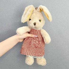 Плюшевая Зайка кремовая (25 см) в Бронницах