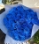 Букет из 51 синей розы Эквадор (60 см) в Бронницах