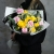 Букет "Моя нежность" из лимонных роз, ромашек и диантусов в Бронницах