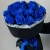 Букет "Блу мун" из 15 синих роз (Эквадор) в Бронницах