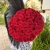 Букет 51 красной розы 50 см в Бронницах