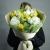 Букет "Фисташка" из роз, хризантем и маттиол в Бронницах