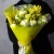 Букет из ранункулюсов и мимозы в Бронницах