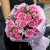 Букет из 21 розовой розы Аква (50 см) в Бронницах