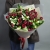 Букет "Цвет любви" из кустовых роз Марун и альстромерий в Бронницах