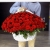 Композиция в корзине из 201 красной розы с топпером в Бронницах