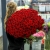 Букет 101 красная роза Ред Наоми (60 см) в Бронницах