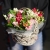 Композиция в корзине "Майя" из гиацинтов, альстромерий и эустом в Бронницах