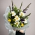 Букет из гладиолусов, роз и ромашек в Бронницах