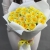 Букет из 25 лимонных пионовидных роз (50 см) в Бронницах