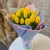 Букет из 15 жёлтых тюльпанов в Бронницах Букет из 15 жёлтых тюльпанов в Бронницах