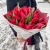 Букет 27 красных тюльпанов в Бронницах